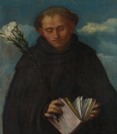 Saint Filippo Benizzi by Girolamo Romanino